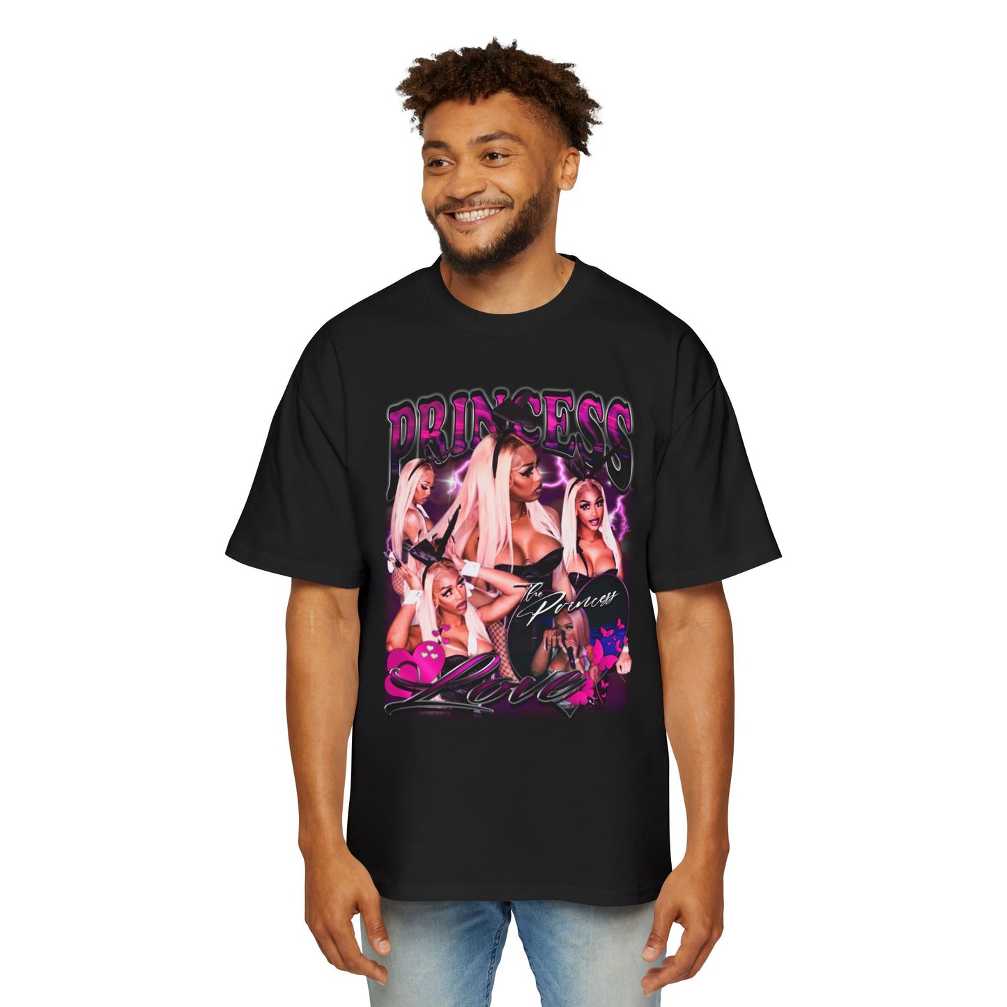 Princess Love Oversized Retro Tee