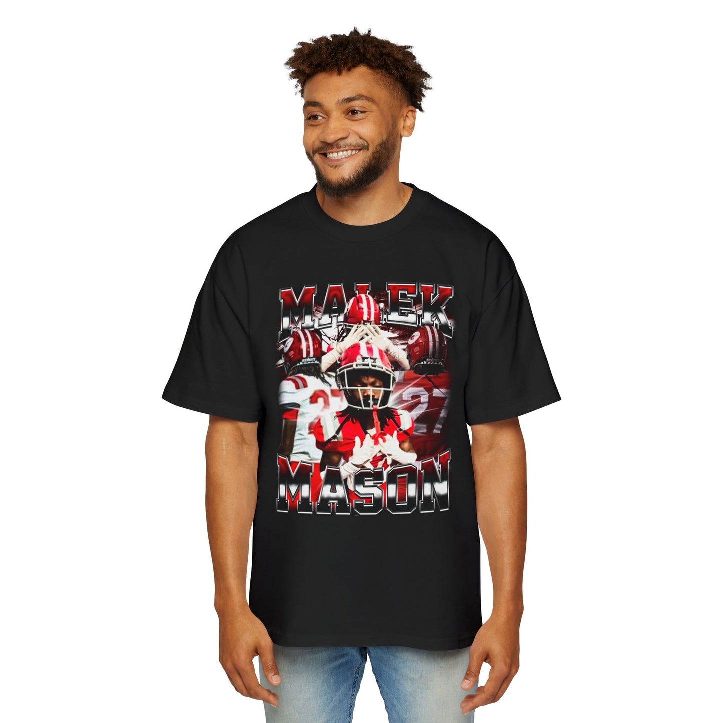 Malek Mason Oversized Retro Tee