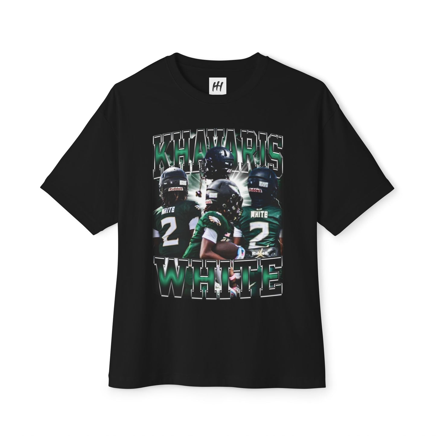 Khavaris White Oversized Tee