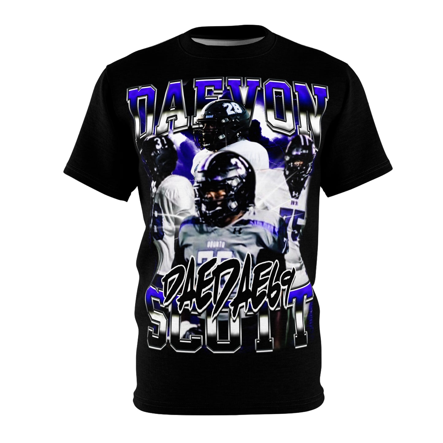 Daevon Scott Vintage Full Print Tee
