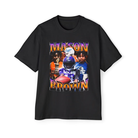 Mason Brown Oversized Retro Tee