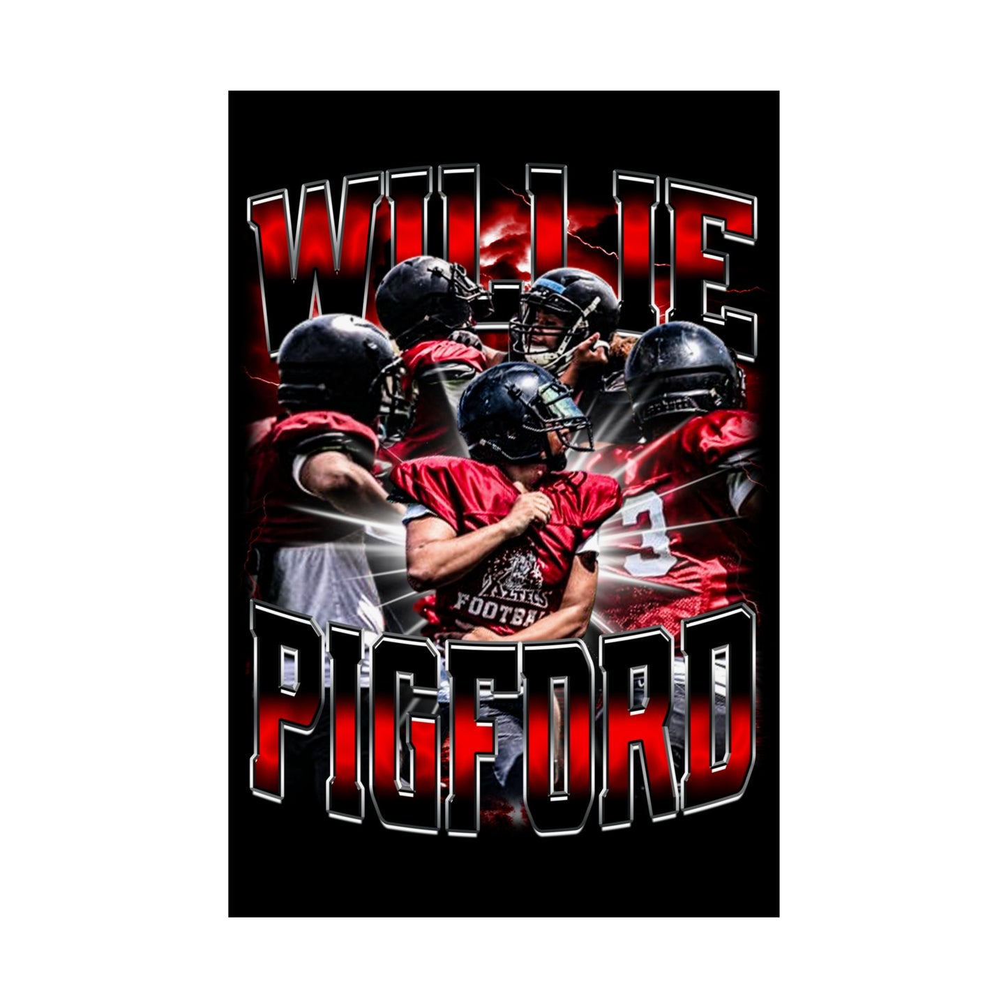 Willie Pigford Poster 24" x 36"