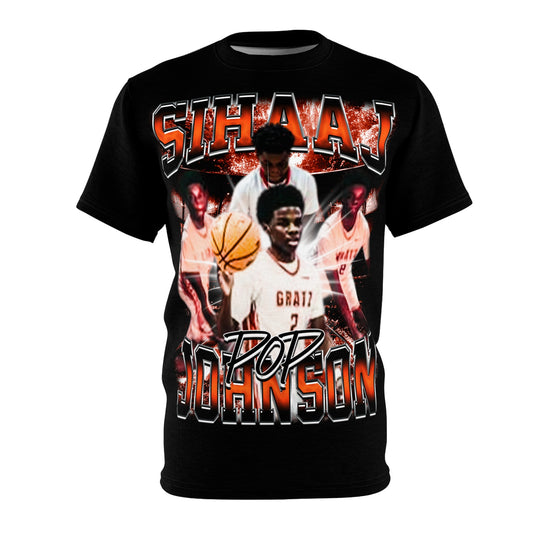 Sihaaj Johnson Vintage Full Print Tee