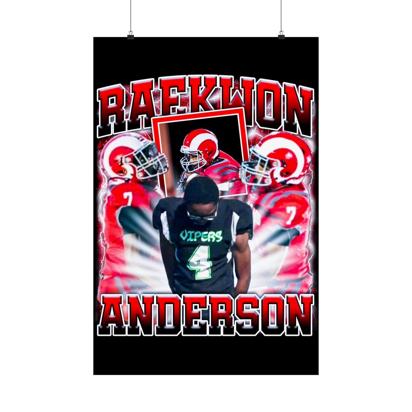 Raekwon Anderson Poster 24" x 36"