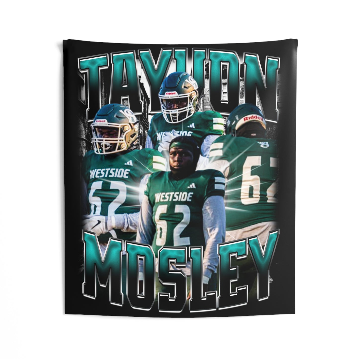 Tayvon Mosley Tapestry 50” x 60”