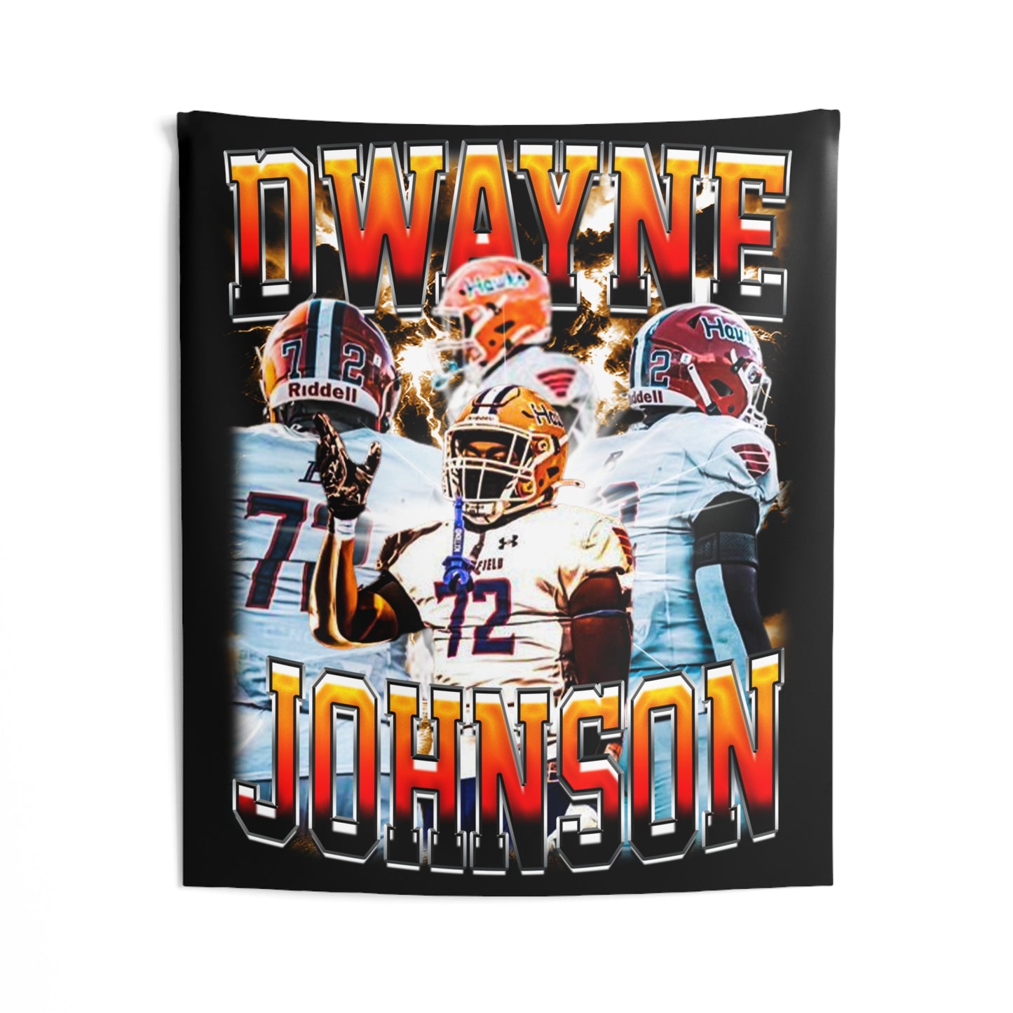 Dwayne Johnson Tapestry 50” x 60”