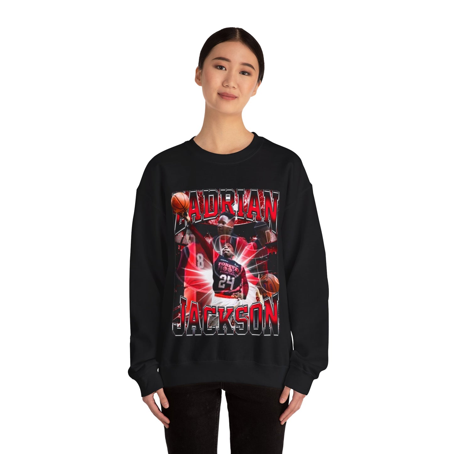 Zadrian Jackson Crewneck Sweatshirt