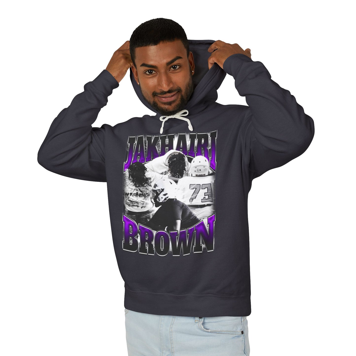 Jakhairi Brown Hoodie