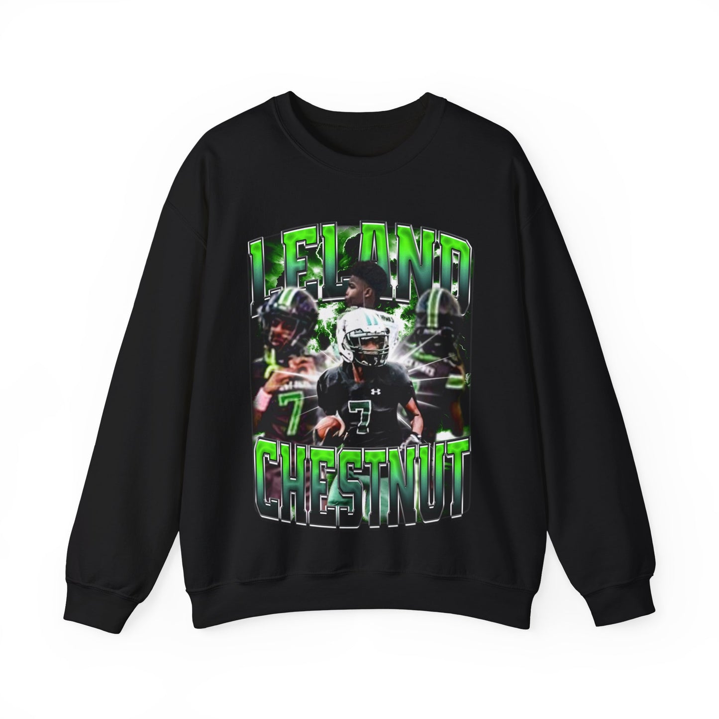 Leland Chestnut Cursive Crewneck Sweatshirt