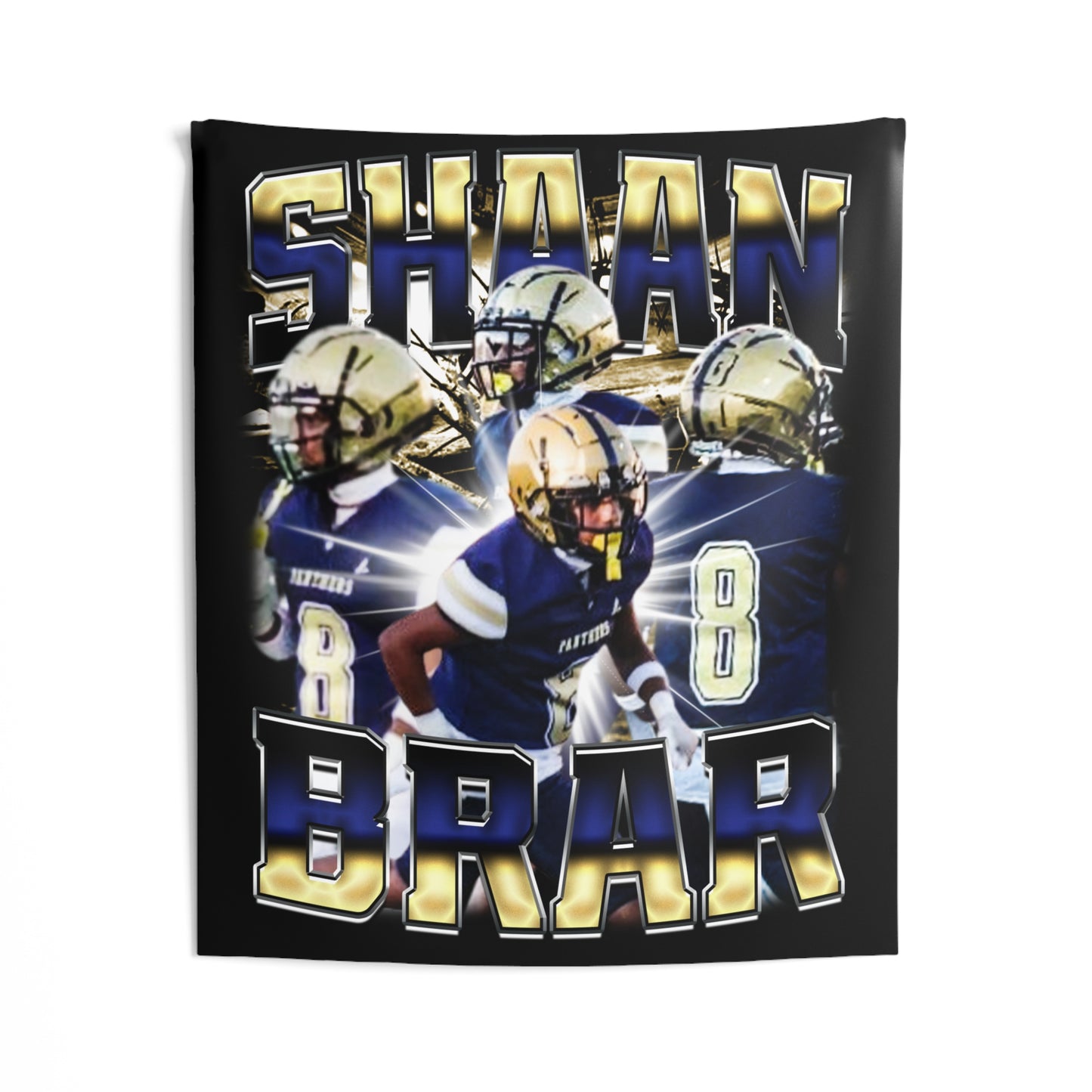 Shaan Brar Tapestry 50” x 60”
