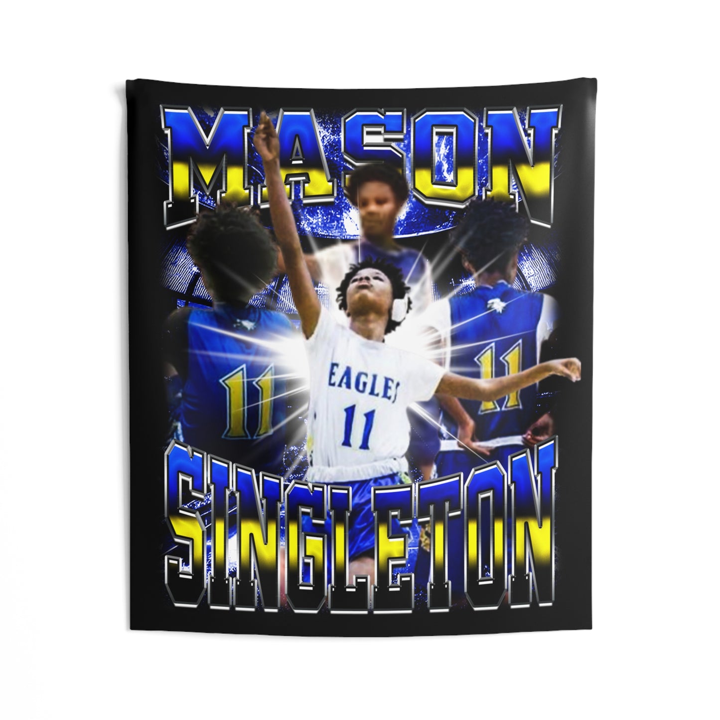 Mason Singleton Tapestry 50” x 60”