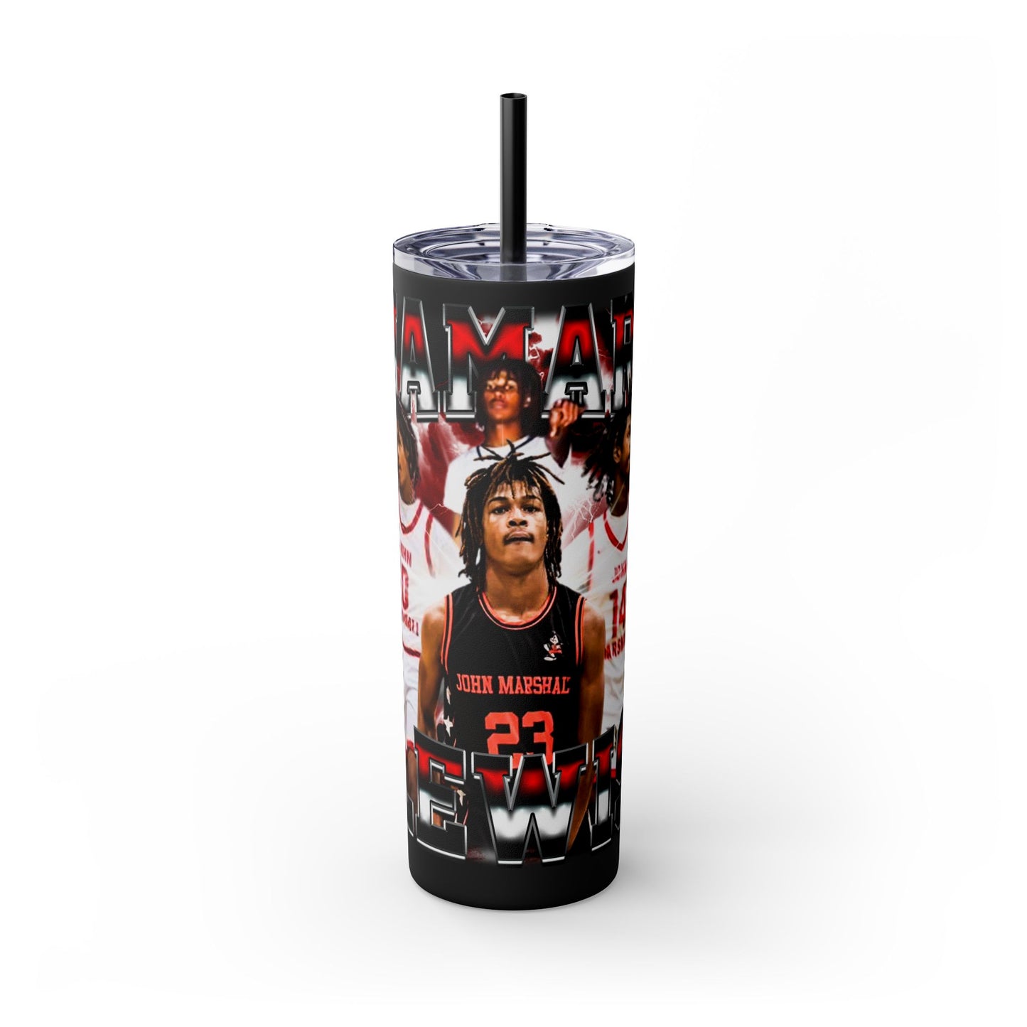 Jamari Lewis Stainless Steal Tumbler