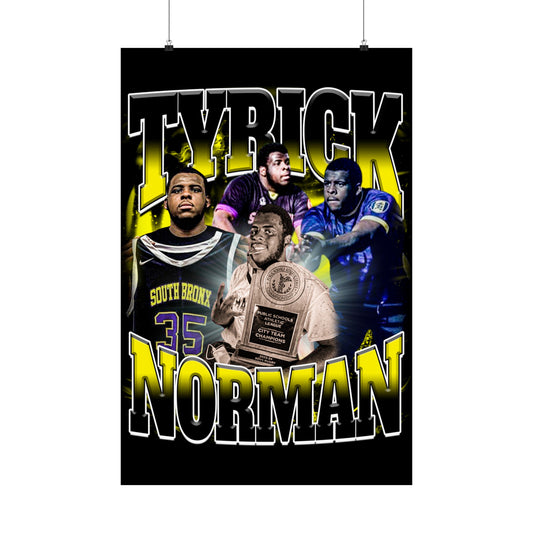 Tyrick Norman Poster 24" x 36"