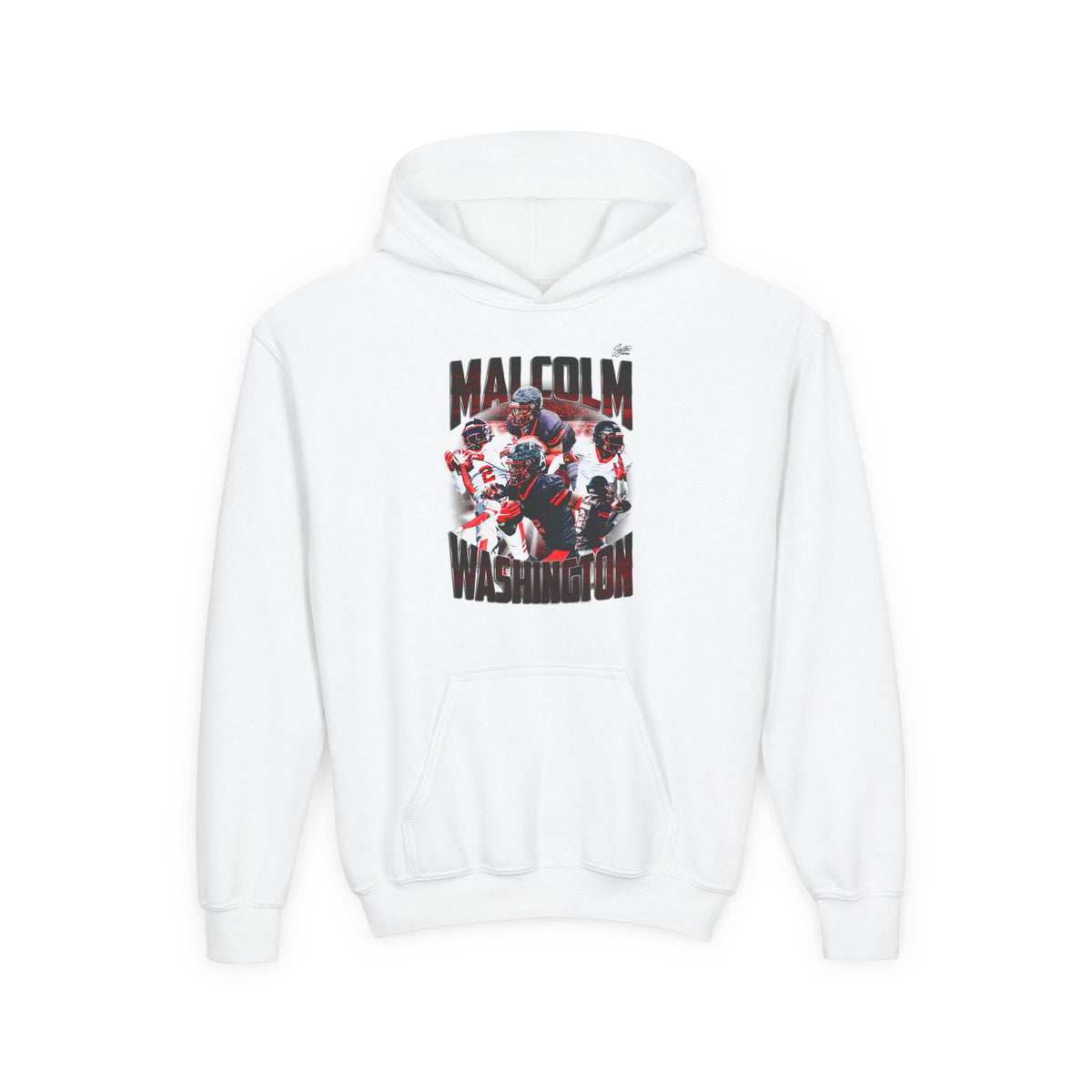 Malcolm Washington Youth Hoodie