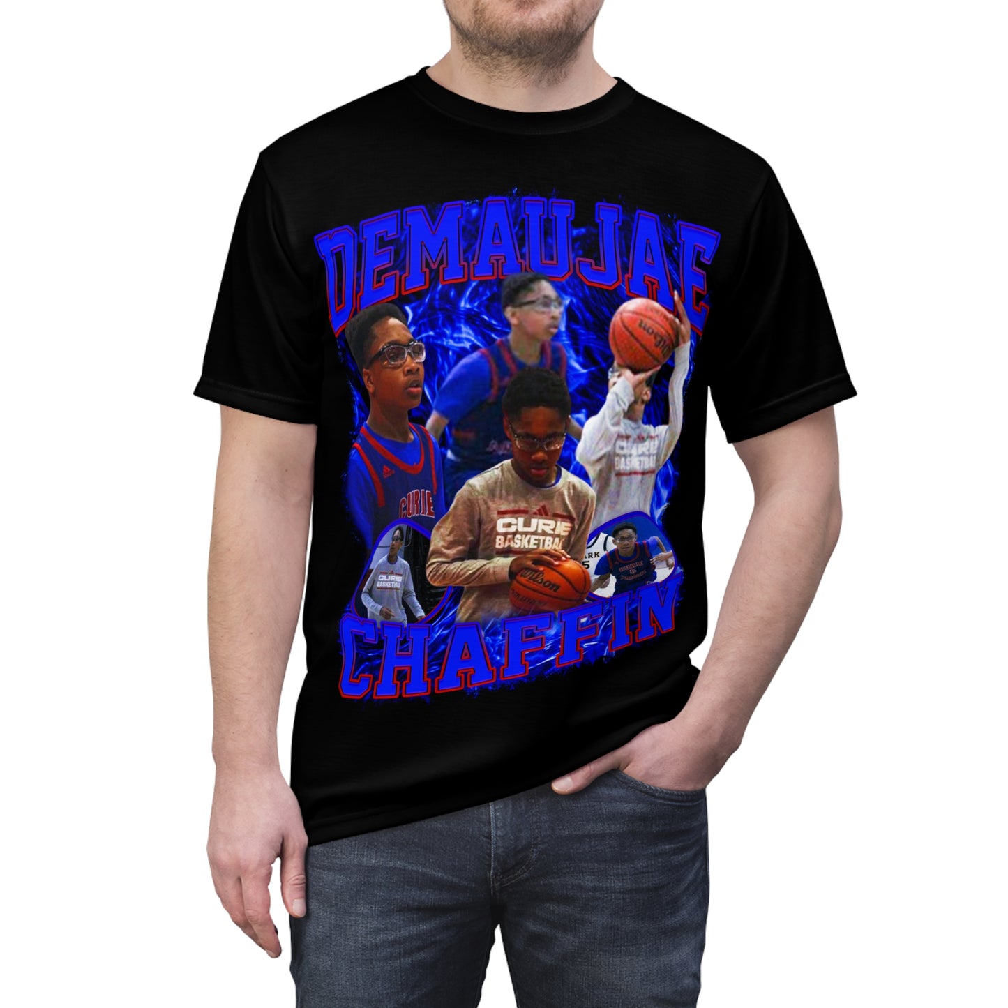 Demaujae Chaffin Vintage Full Print Tee