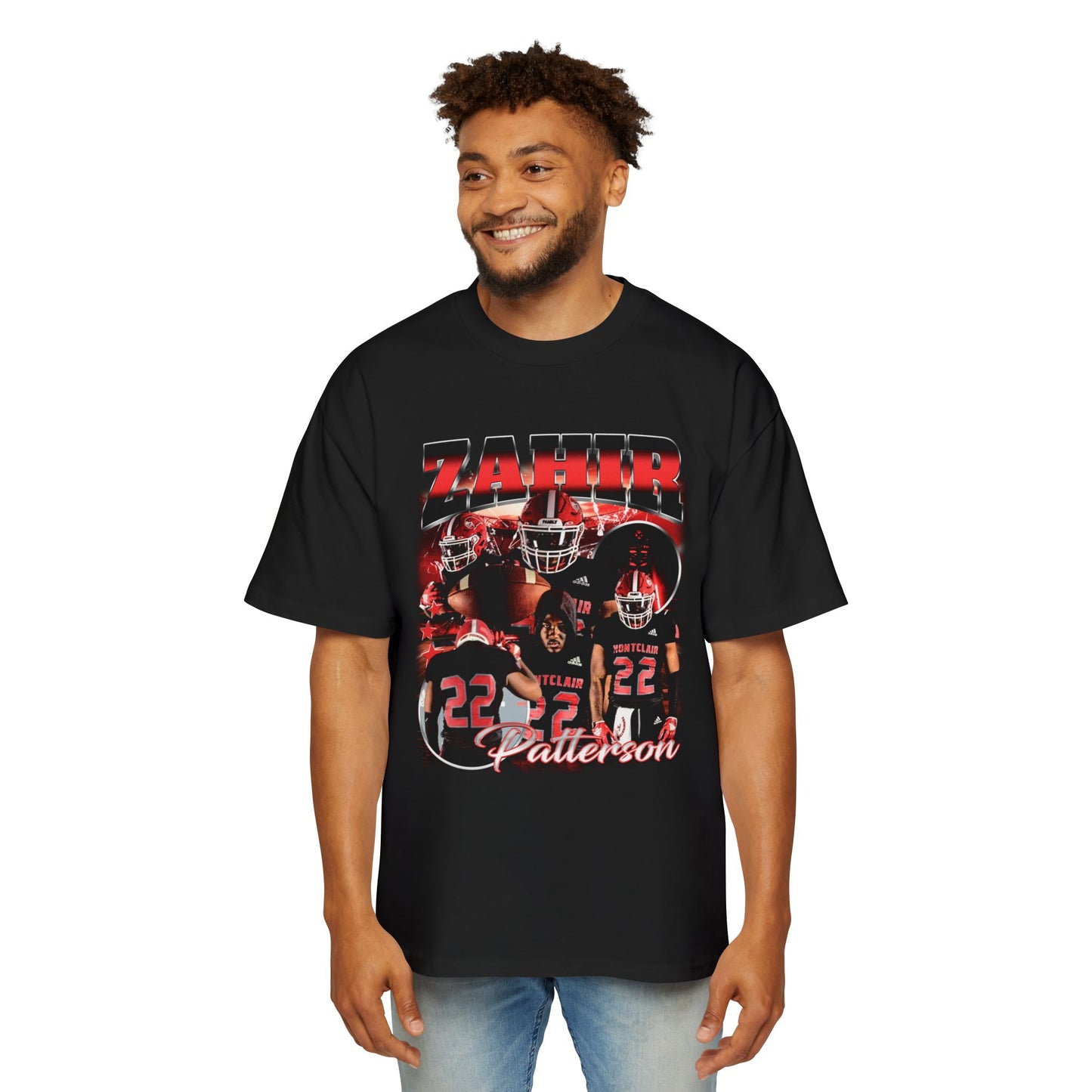 Zahir Patterson Oversized Retro Tee