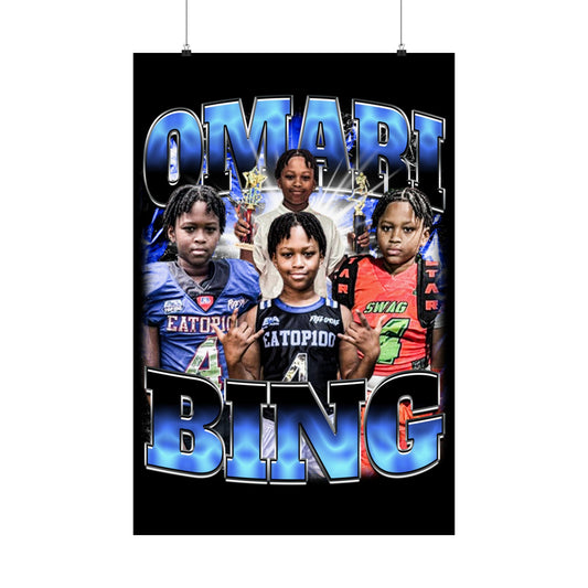 Omari Bing Poster 24" x 36"