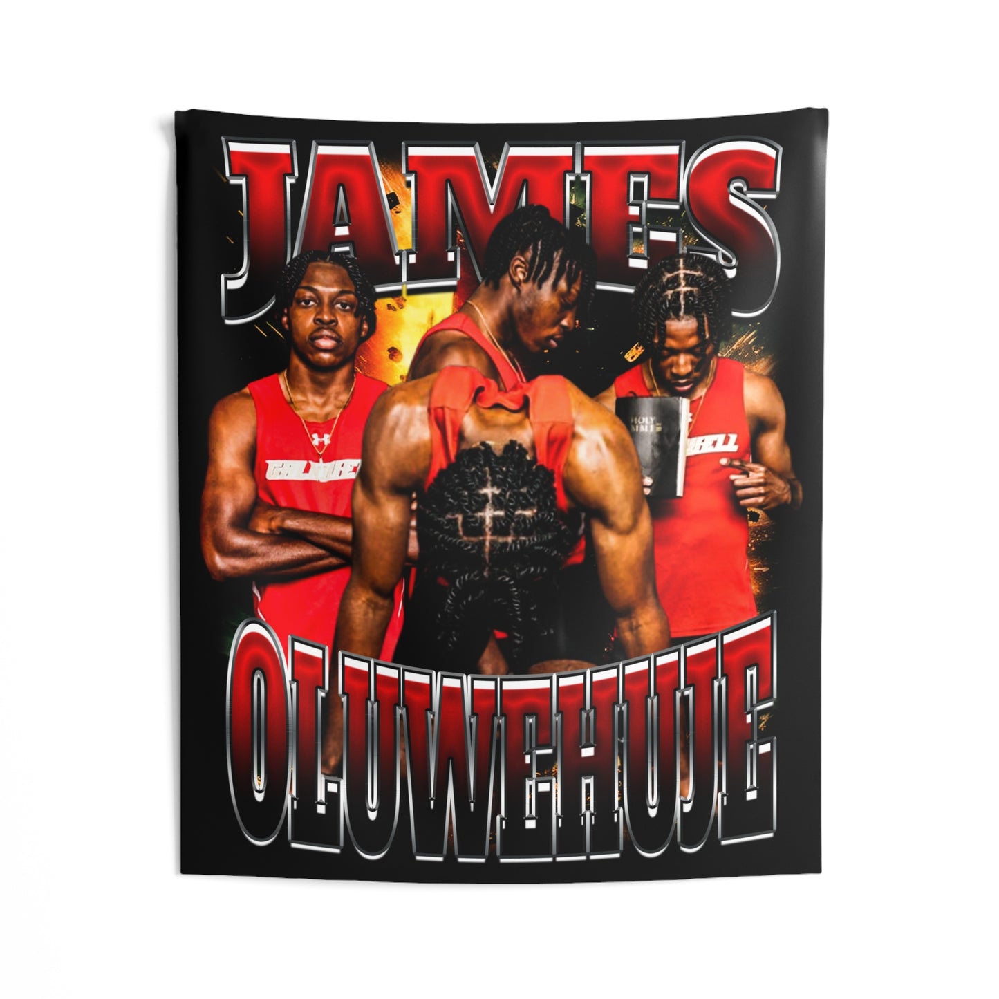James Oluwehuje Tapestry 50” x 60”