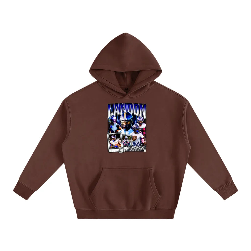 Landon Sallie Oversize Fleeced Hoodie