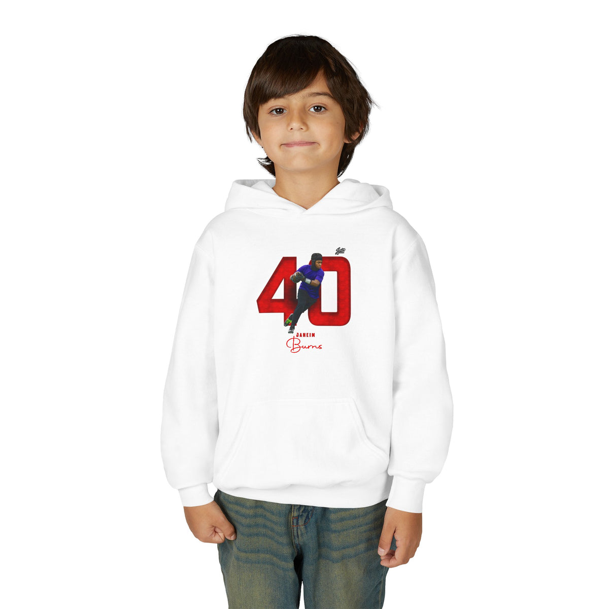 Jaheim Burns Youth Hoodie