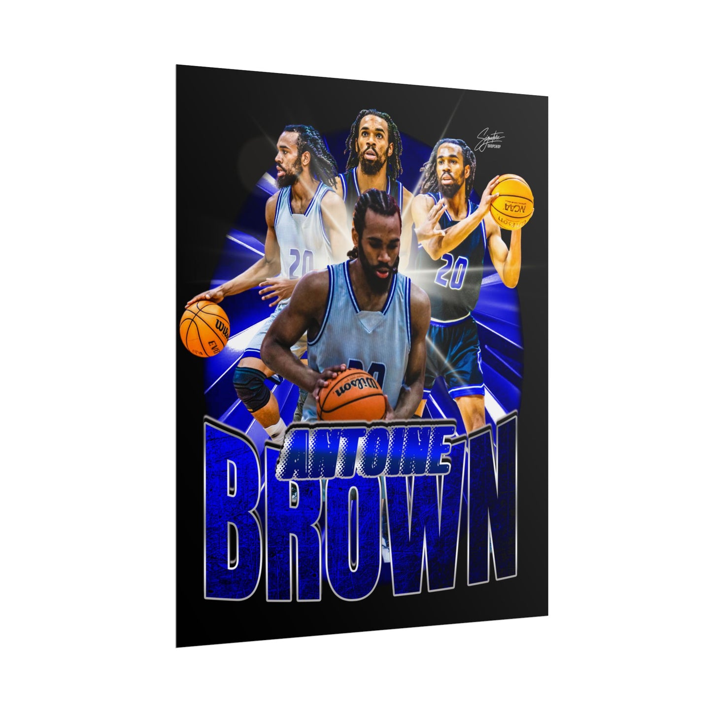 Antoine Brown Poster