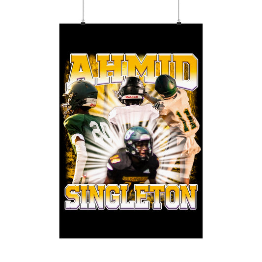 Ahmid Singleton Poster 24" x 36"