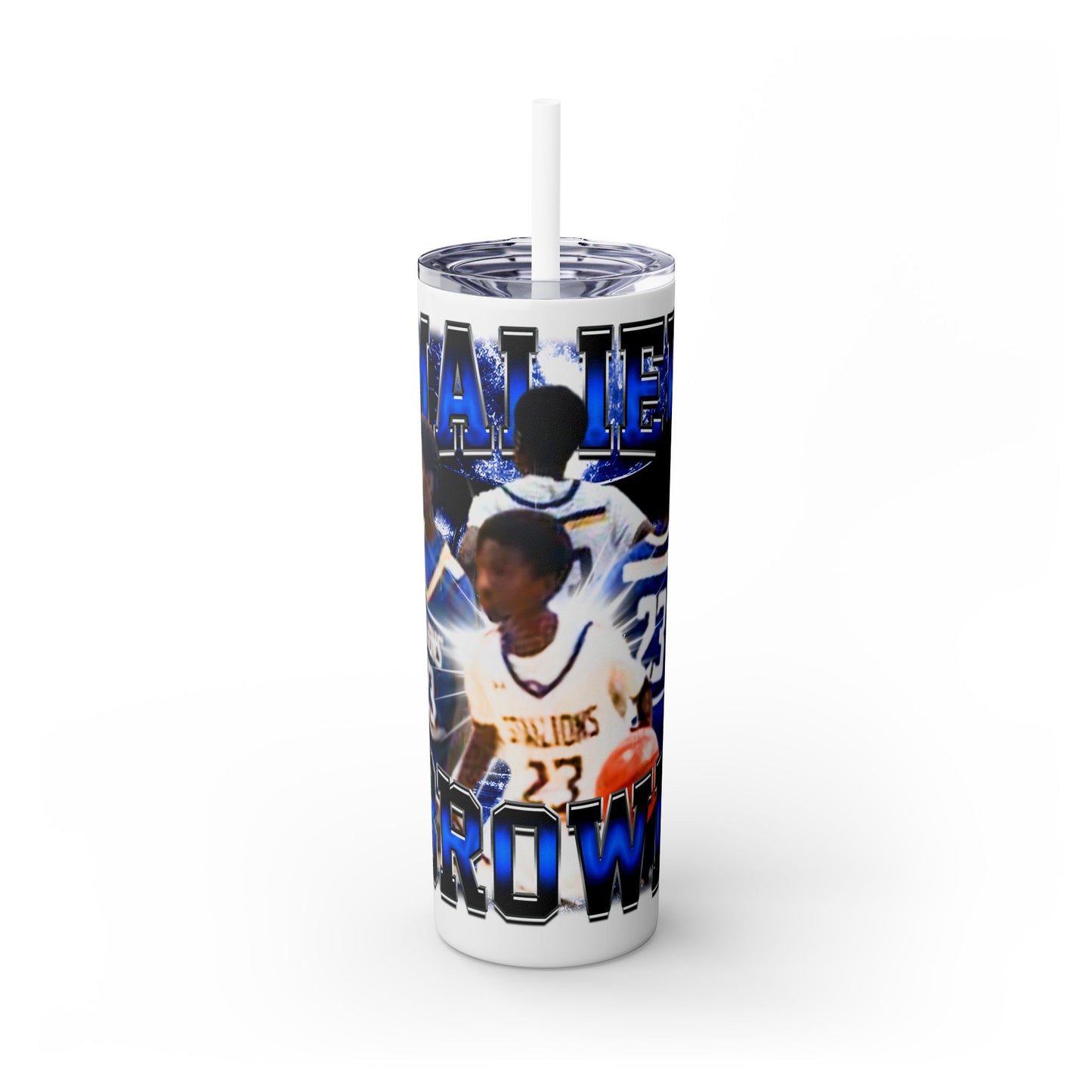 Maliek Brown Stainless Steal Tumbler