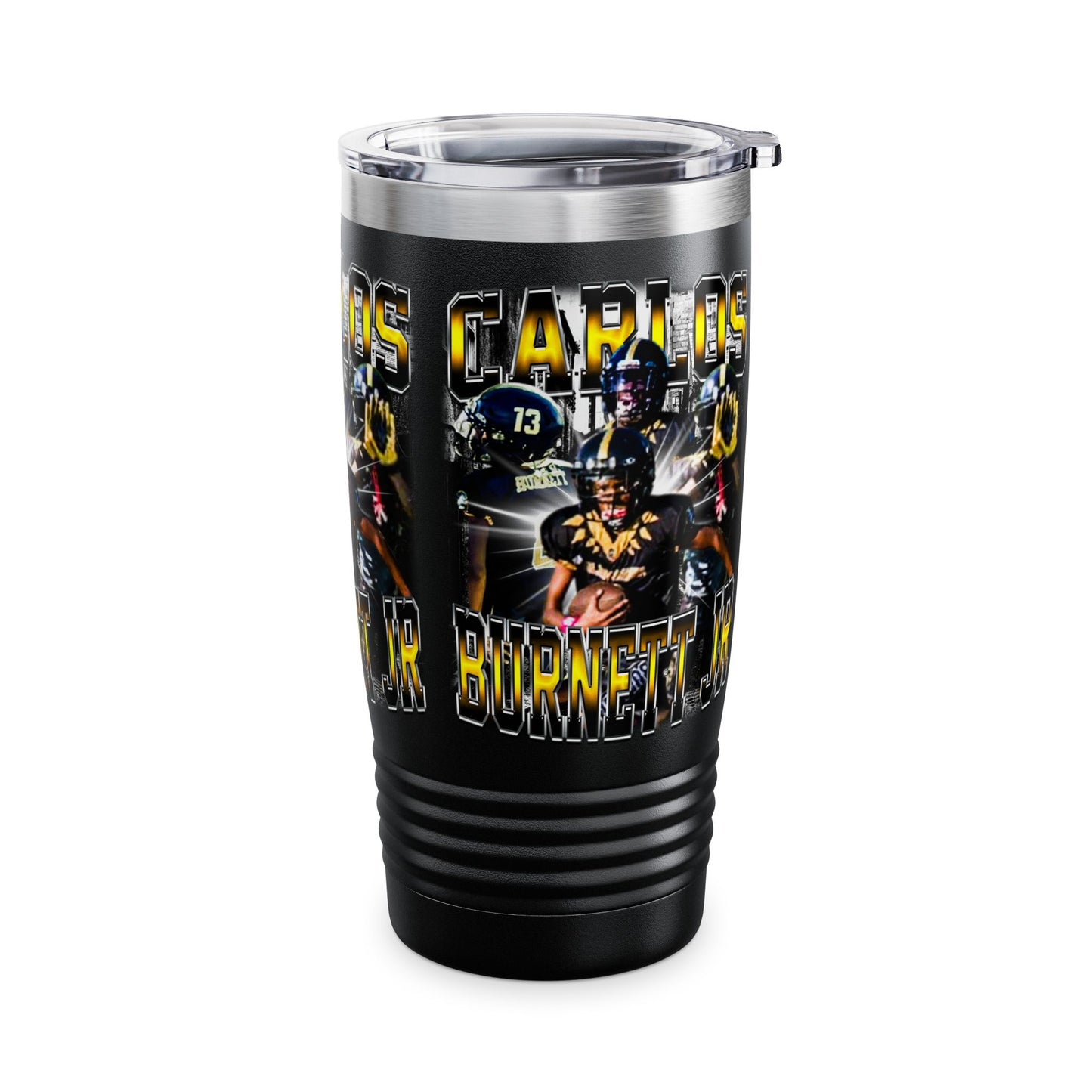 Carlos Burnett Jr Stainless Steal Tumbler