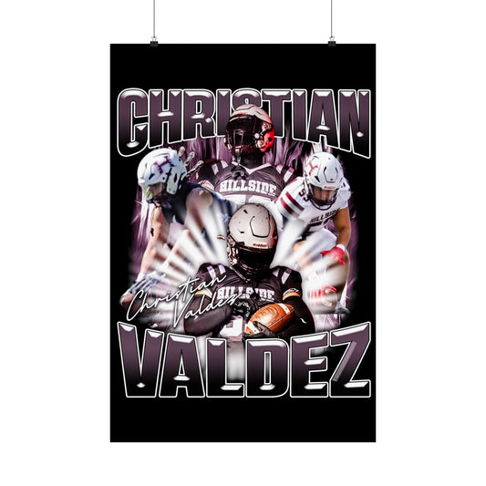 Christian Valdez Poster 24" x 36"