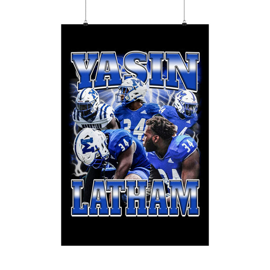 Yasin Latham Poster 24" x 36"
