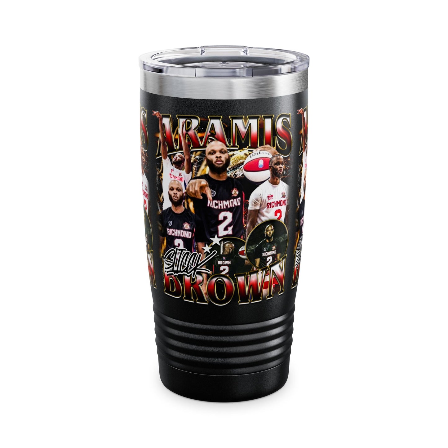 Aramis Brown Stainless Steal Tumbler