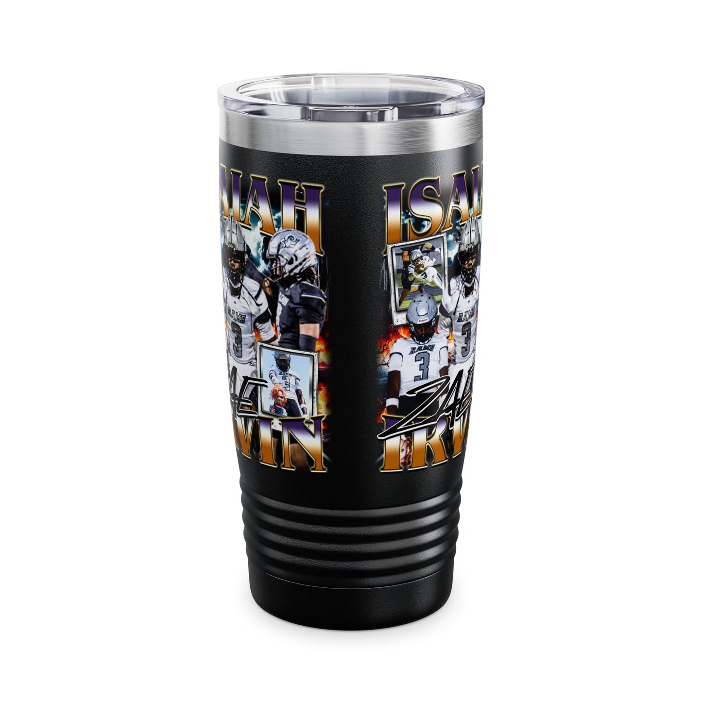 Isaiah Irvin Stainless Steel Tumbler
