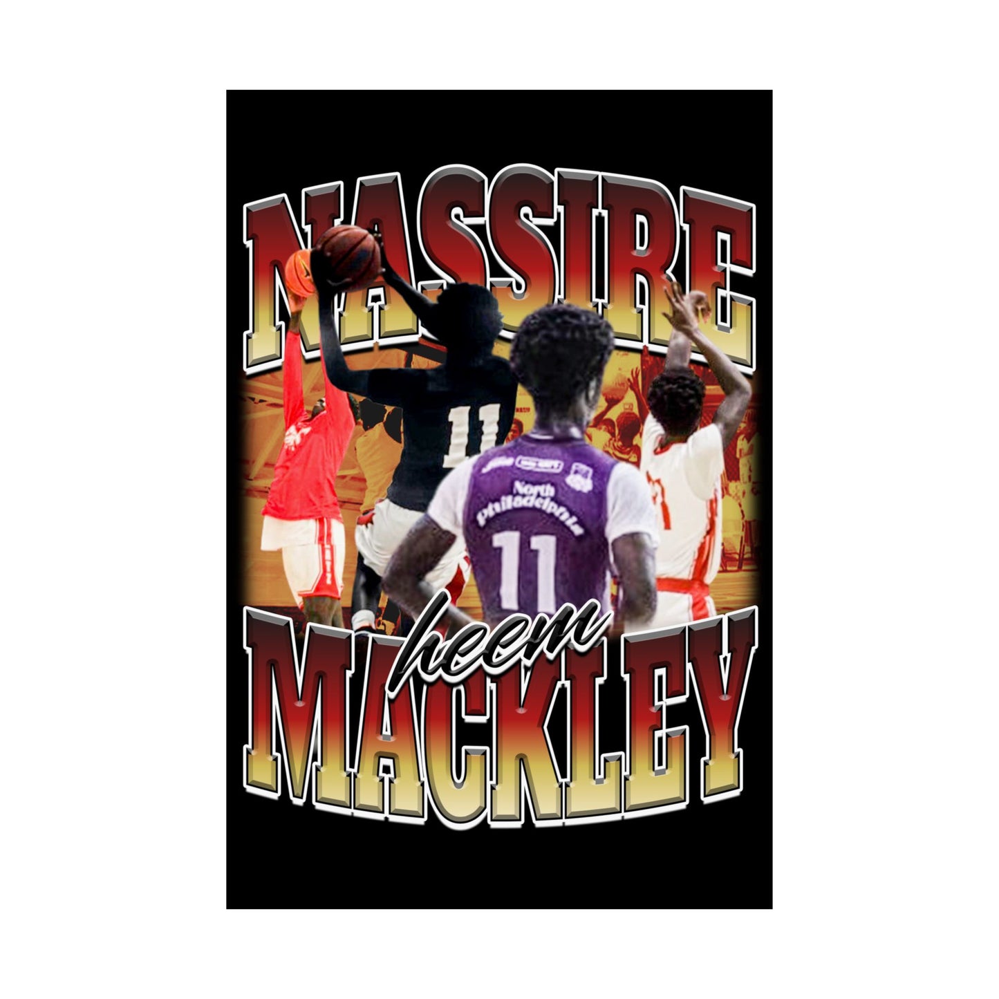 Nassire Mackley Poster 24" x 36"
