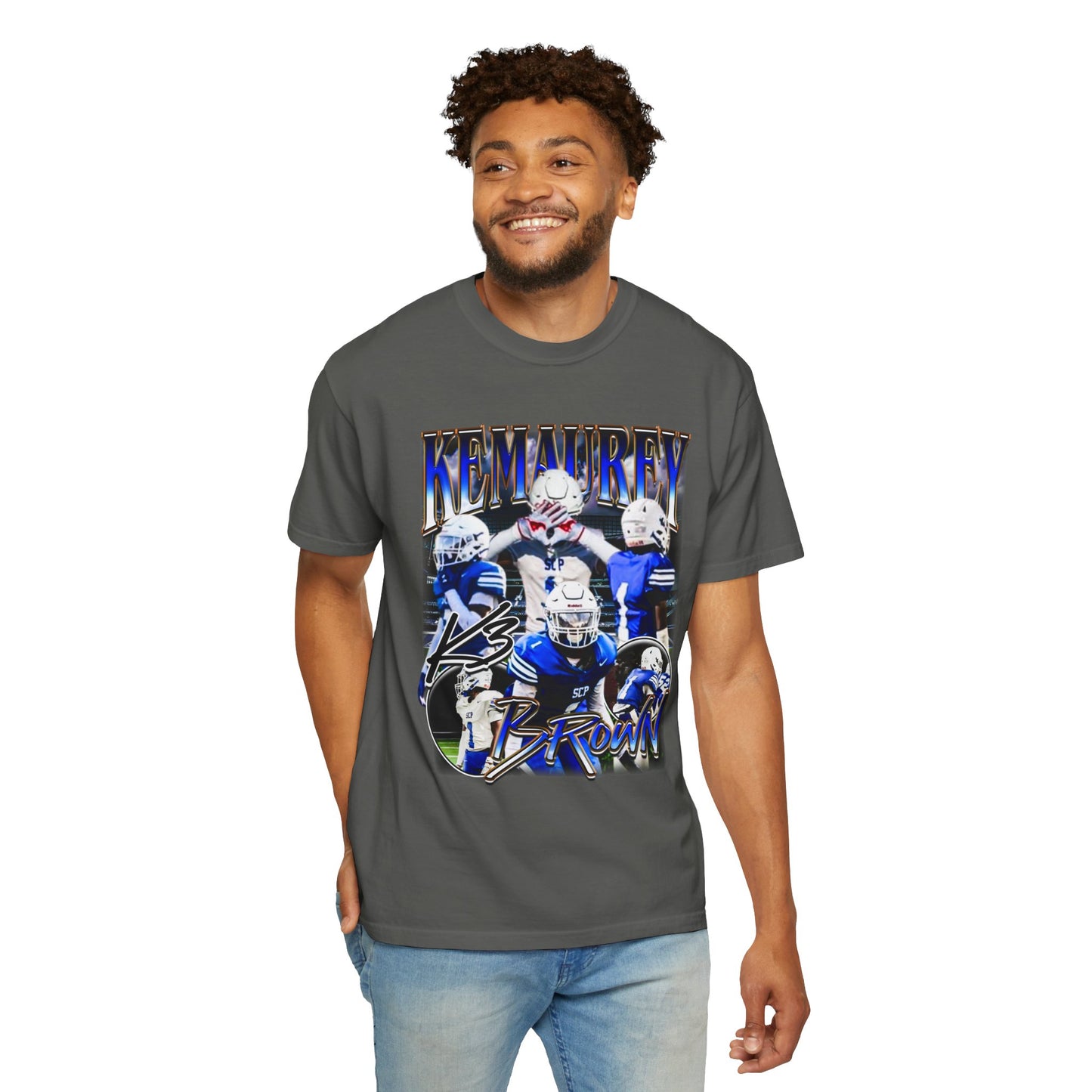 Kemaurey Brown Heavyweight Premium Tee