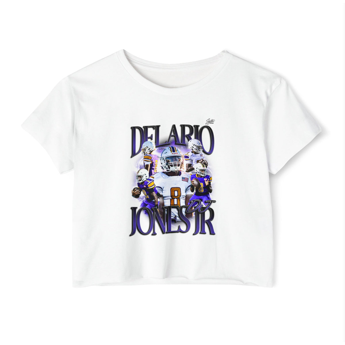 Delario Jones Jr Crop Top