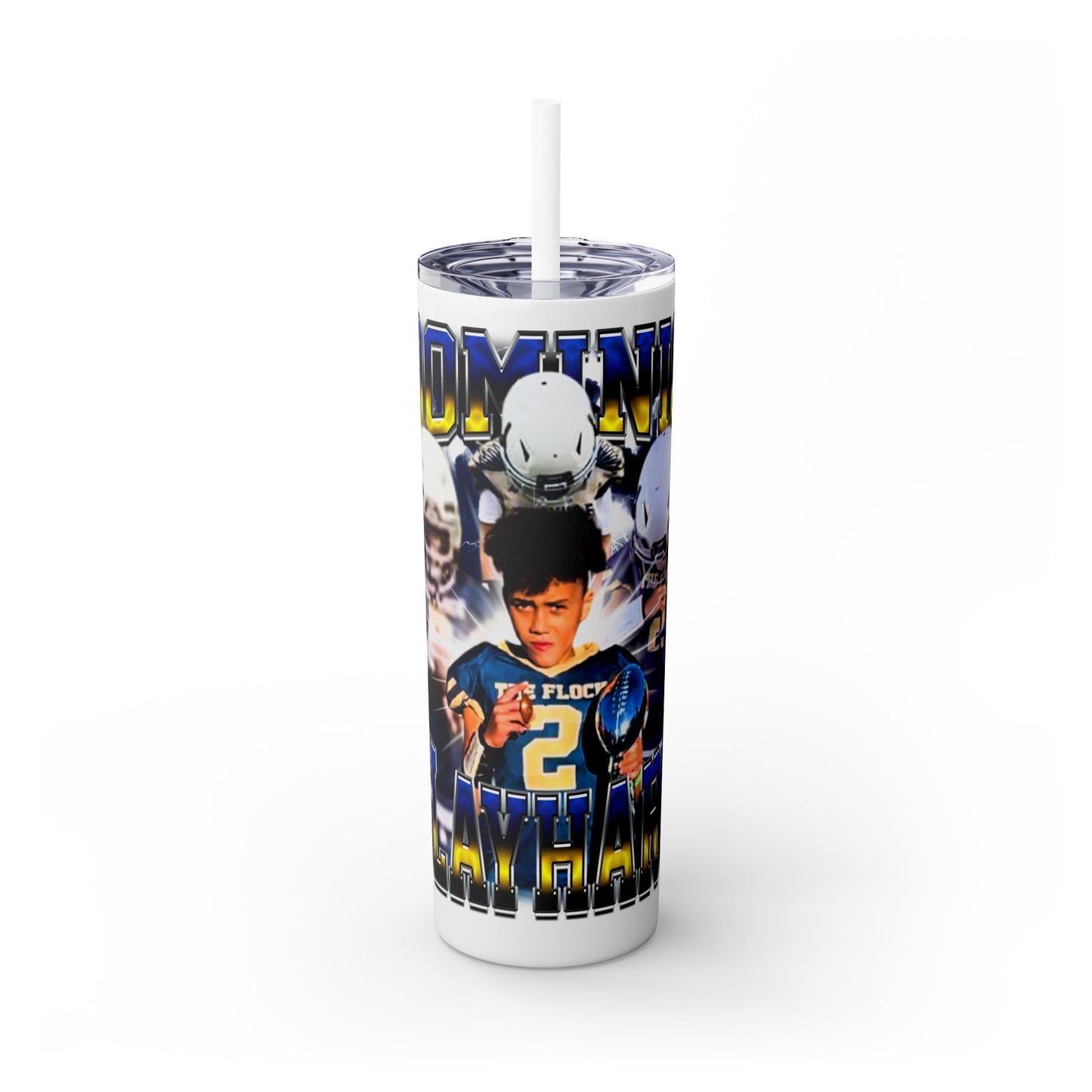 Dominic Flayhart Stainless Steal Tumbler