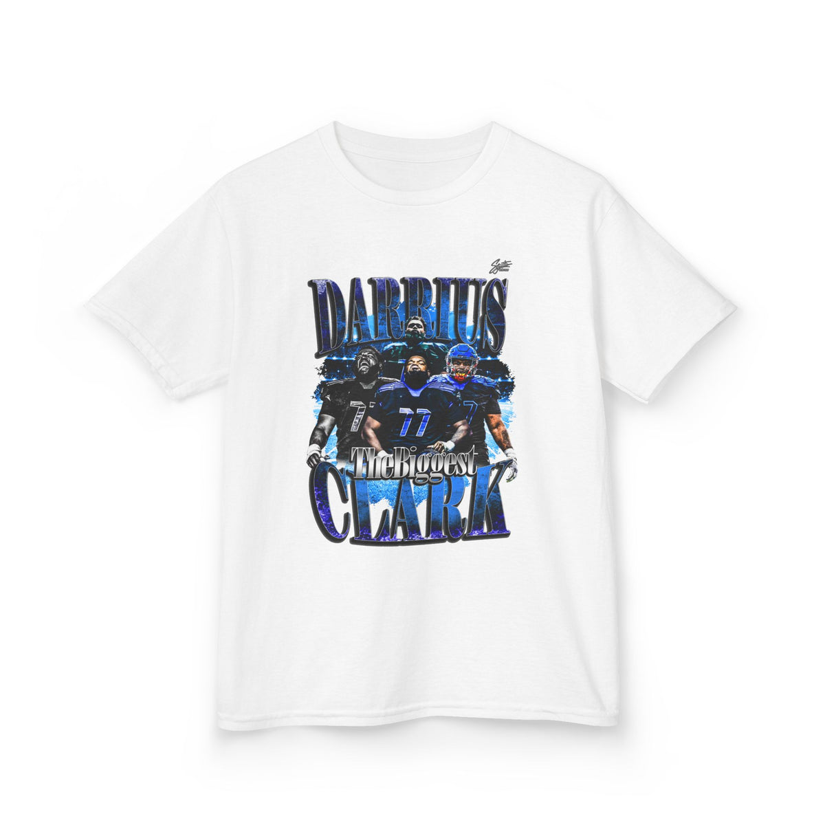 Darrius Clark Youth Heavy Cotton Tee