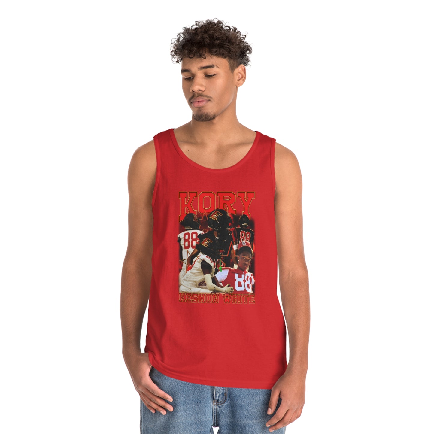 Kory Keshon White Tank Top