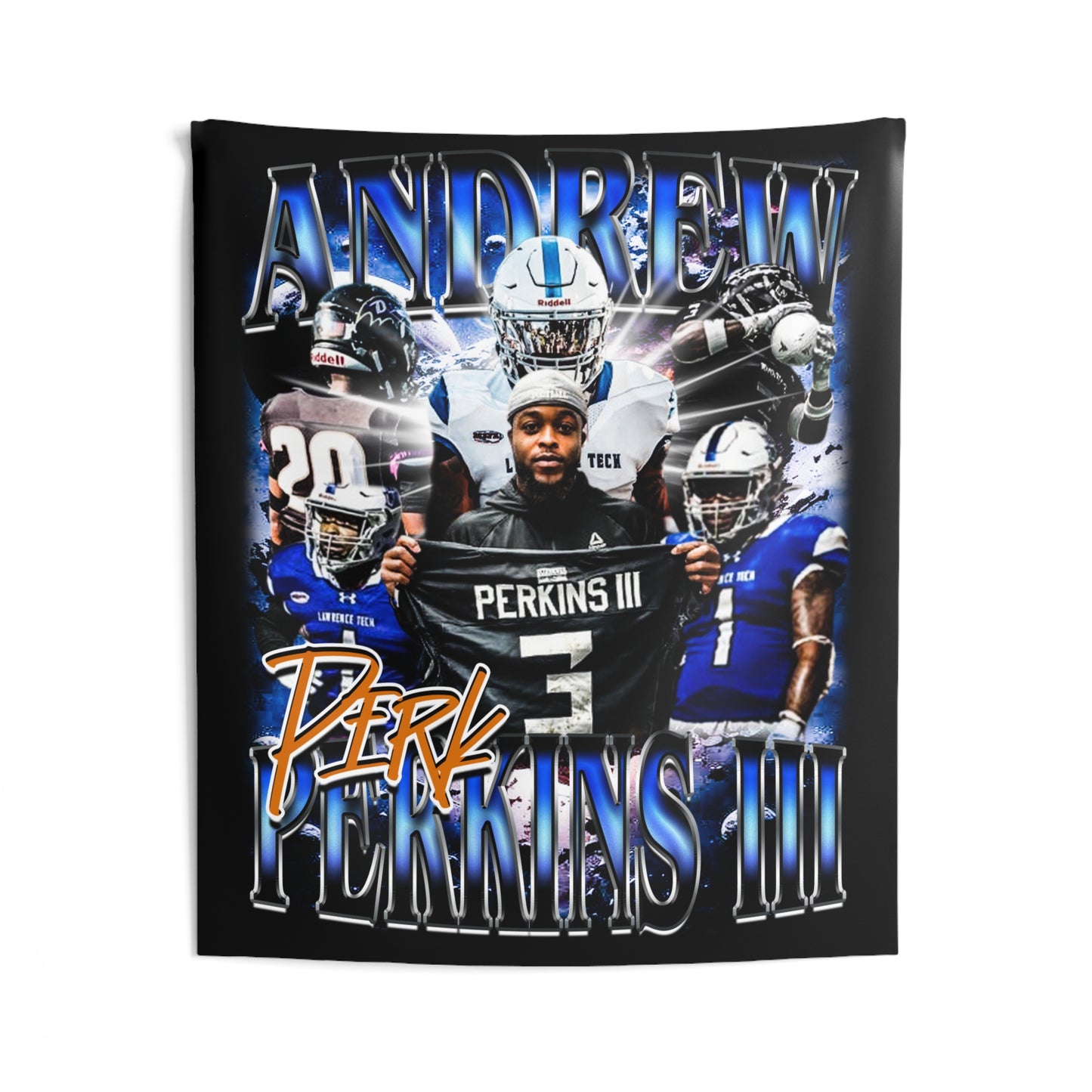 Andrew Perkins III Tapestry 50” x 60”