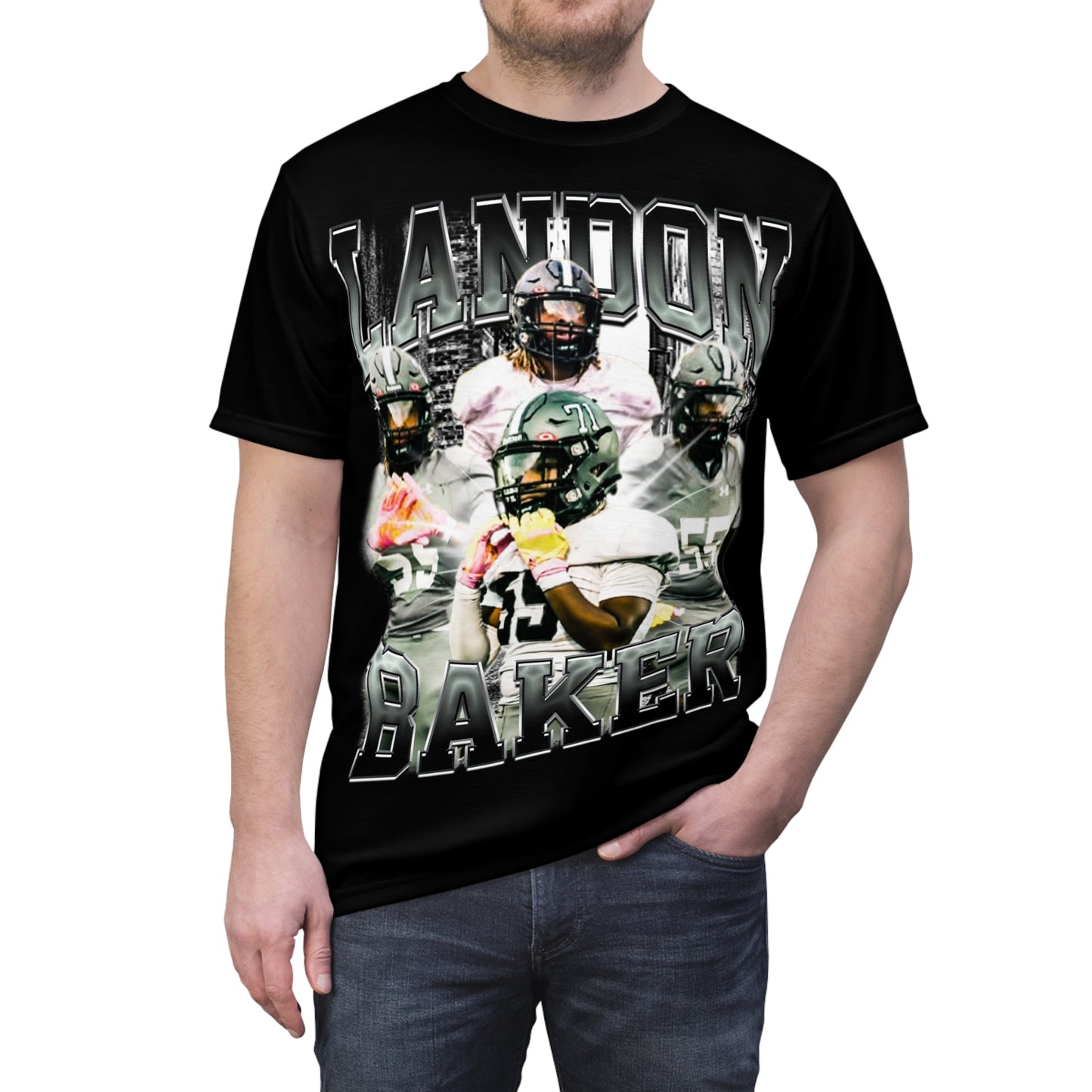 Landon Baker Vintage Full Print Tee