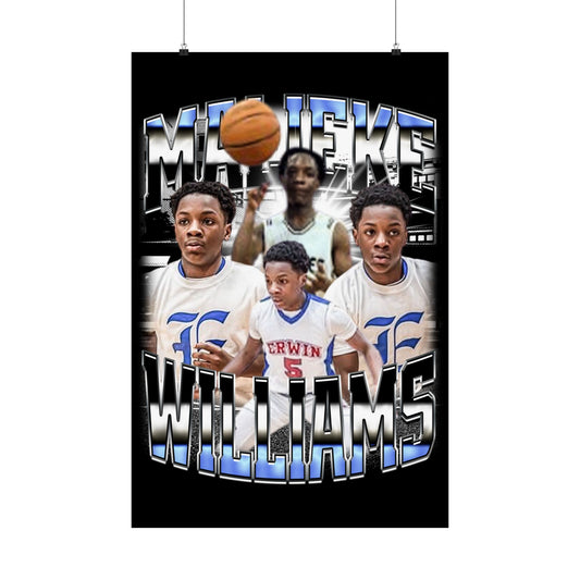 Malieke Williams Poster 24" x 36"