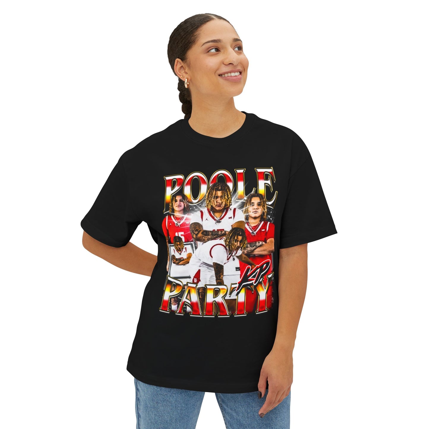 Poole Party Oversized Tee