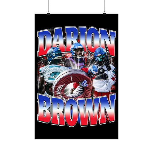 Darion Brown Poster 24" x 36"