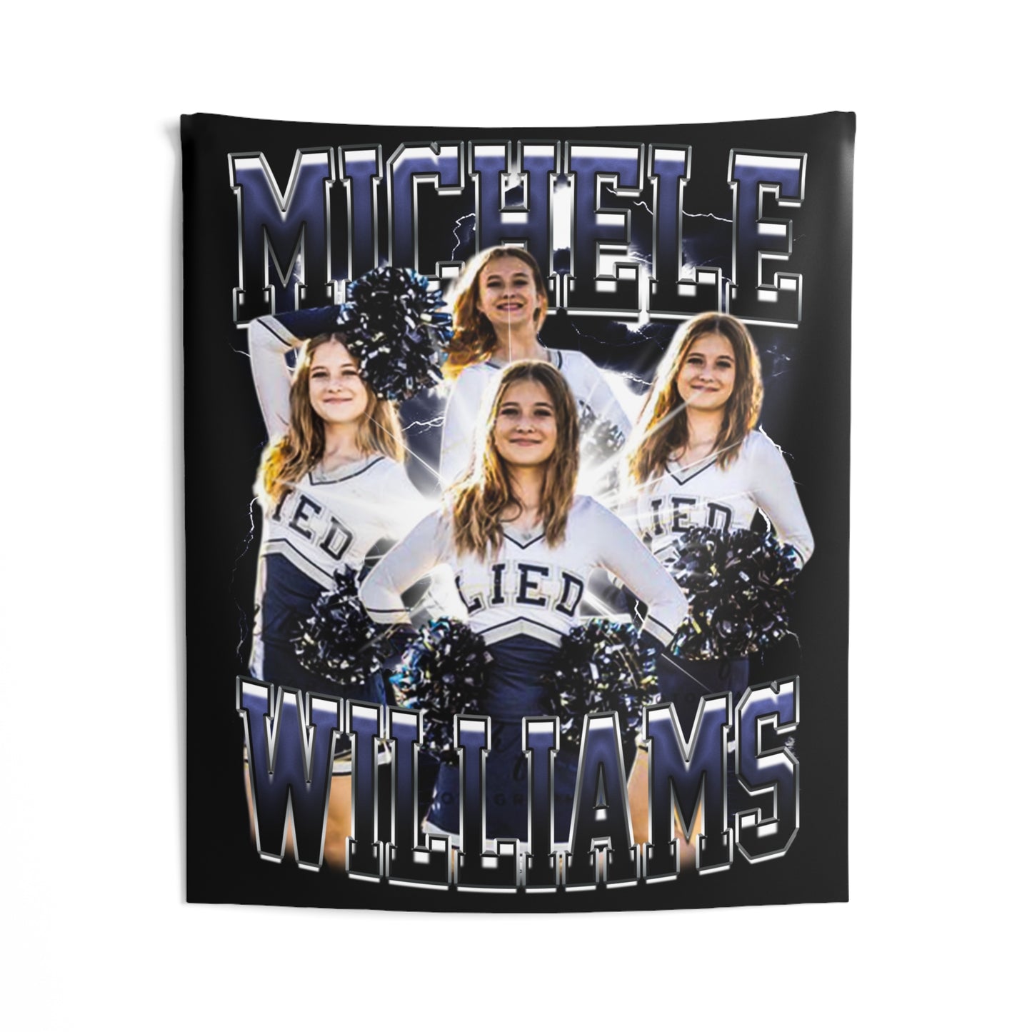 Michele Williams Tapestry 50” x 60”
