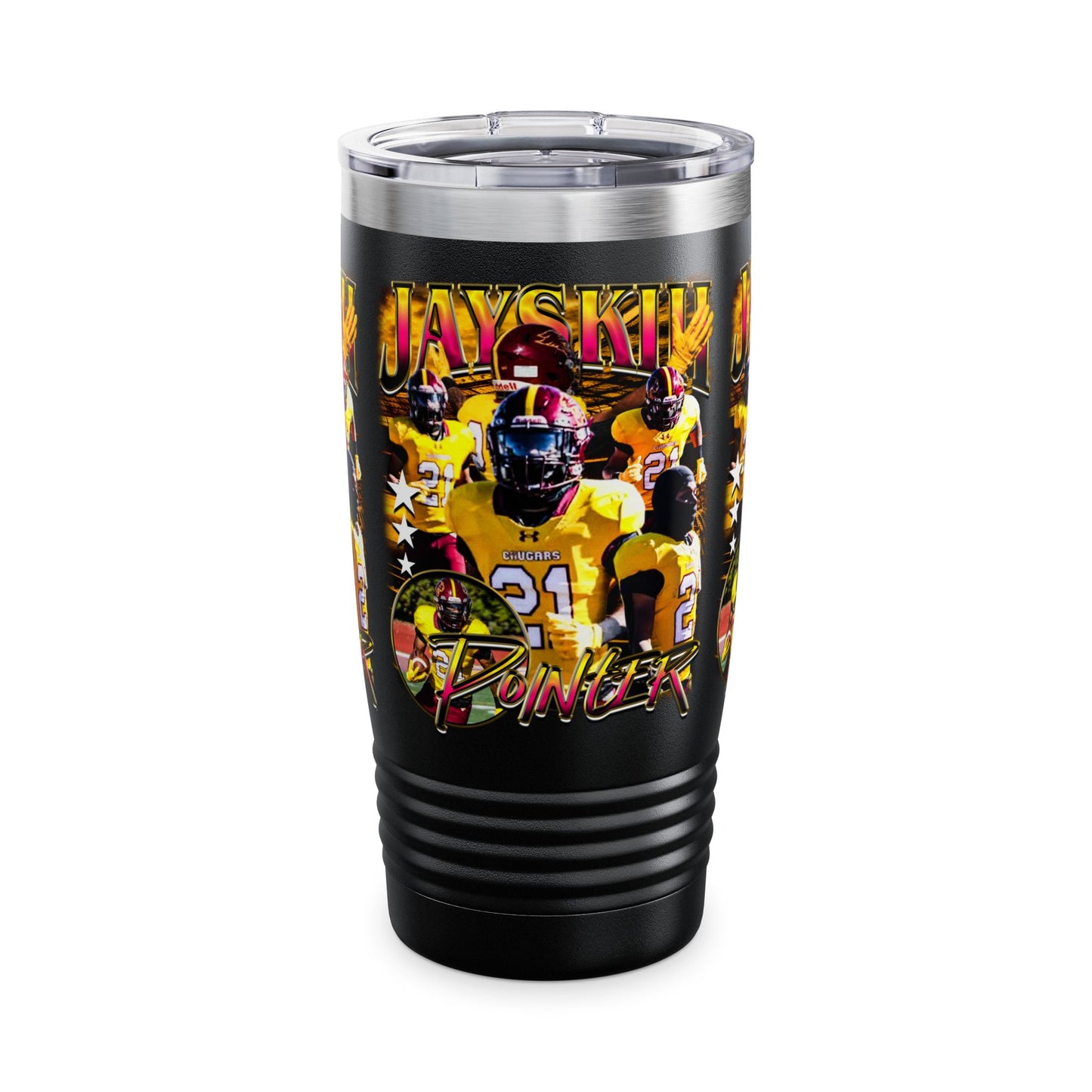 Jayskiii Pointer Stainless Steel Tumbler