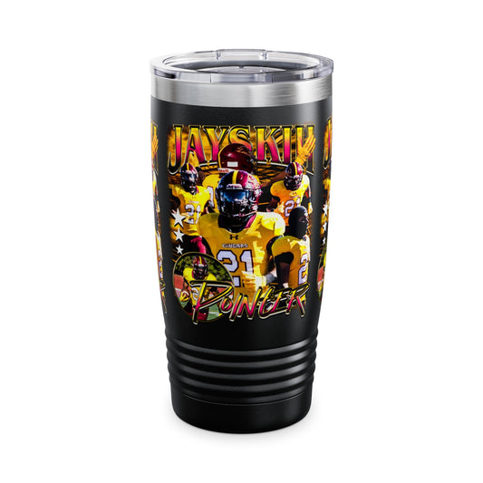 Jayskiii Pointer Stainless Steel Tumbler