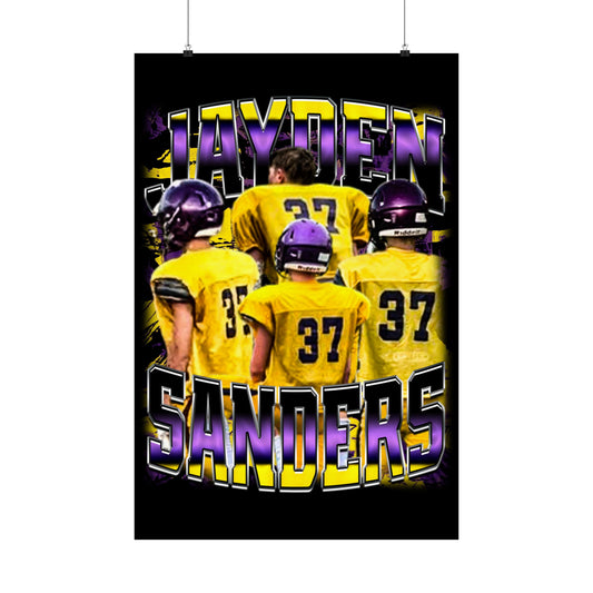 Jayden Sanders Poster 24" x 36"