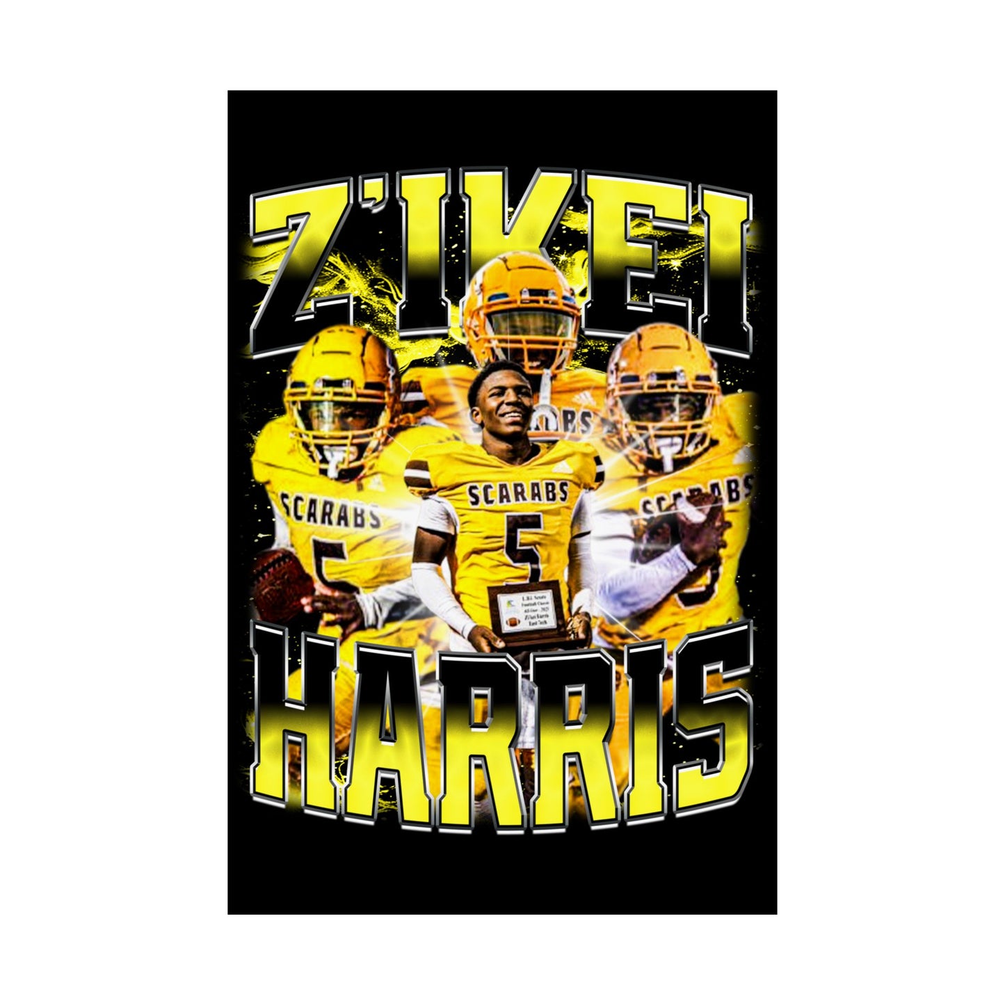 Z'ikei Harris Poster 24" x 36"