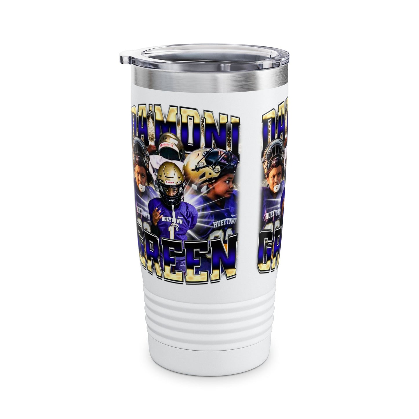 Da'moni Green Stainless Steal Tumbler