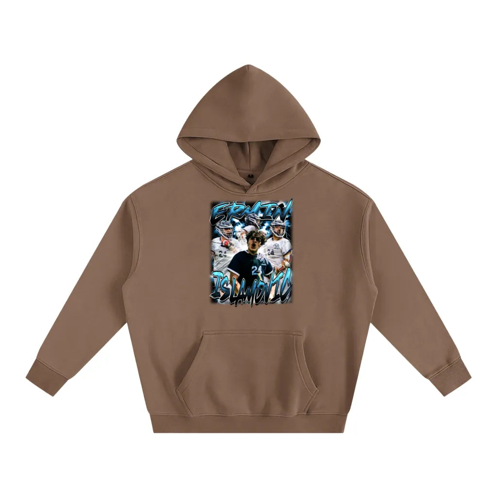 Ermin Islamovic Oversize Fleeced Hoodie